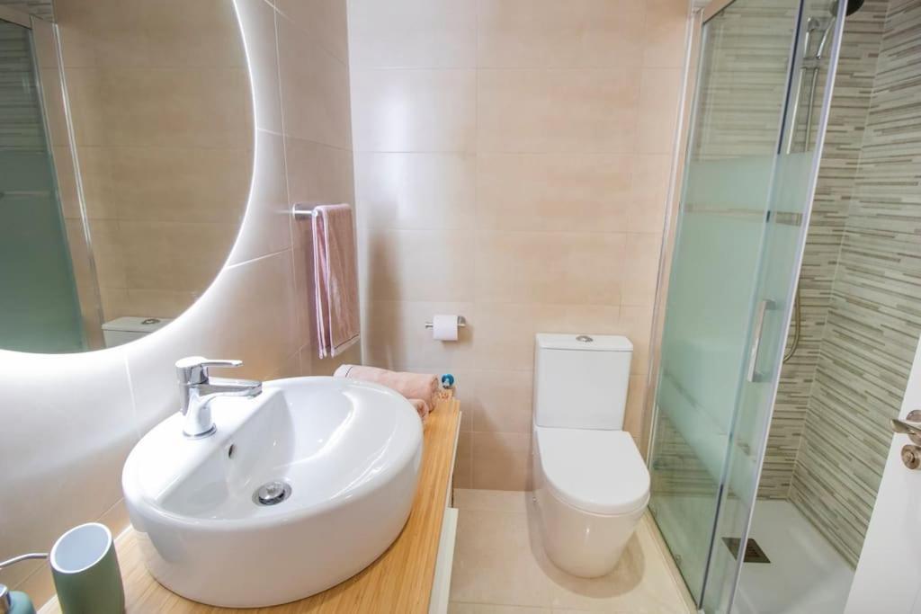 Feines Appartement Mit Hafenblick サンタ・ポラ エクステリア 写真