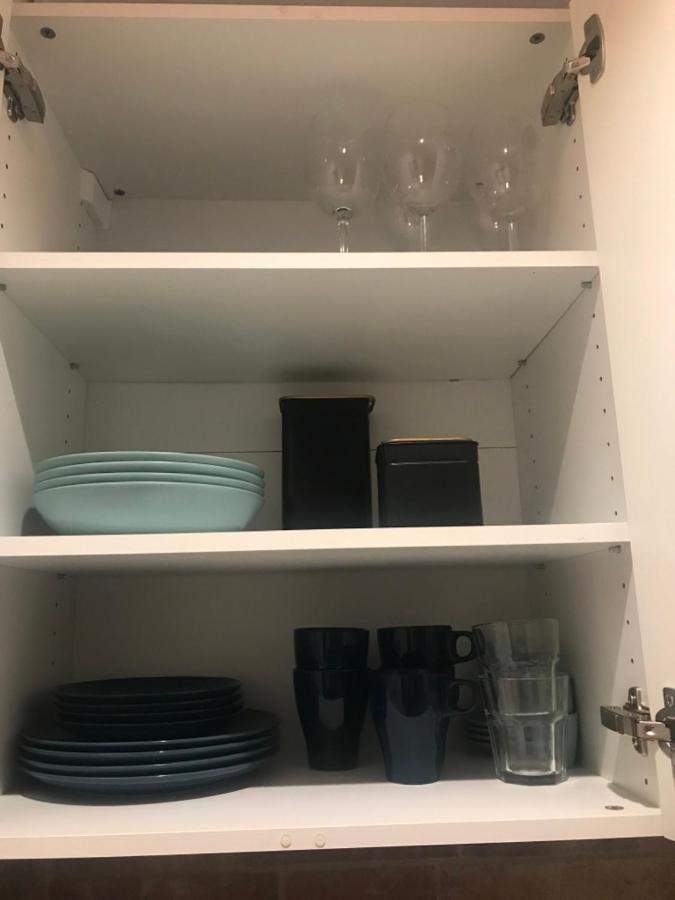 Feines Appartement Mit Hafenblick サンタ・ポラ エクステリア 写真